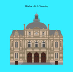 Tourcoing Town Hall, France