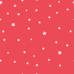 Trendy floral seamless pattern with flowers. Flower background illustration. Spring plants in elegant style. Colorful vector illustration.