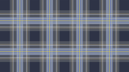 Scottish checkered background in dark blue