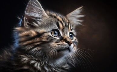 cute little cat photo