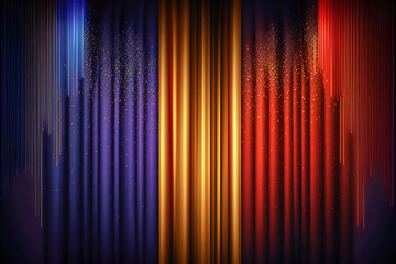 Colorful vertical motion line abstract background, wallpaper, abstract art, technology, data, particles, ai generated
