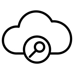 cloud search icon