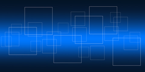  Abstract Technology Background. Digital Global Network Electronic Future Innovation Communication Business Connection. Technology Dark Blue background