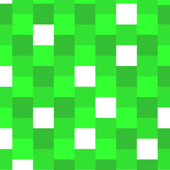 background with green squares