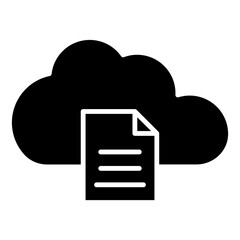 cloud document icon