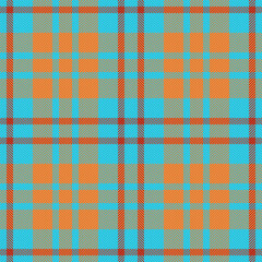 Fabric vector seamless. Textile tartan texture. Background check pattern plaid.