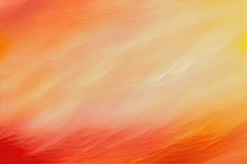 Abstract background art, orange and red gradient paint. Generative AI