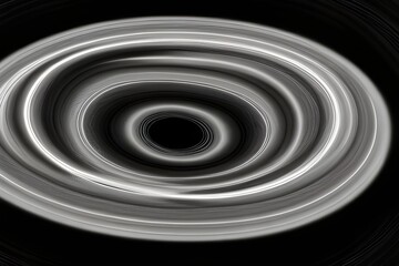 spiralförmiger schwarzweißer Hintergrund (Generative AI)
