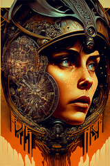 Fake movie poster illustration Horror film © Oliver