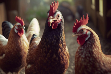 The Happy Chicken Coop: A Guide to Raising Chickens on Your Farm - Ai Generative