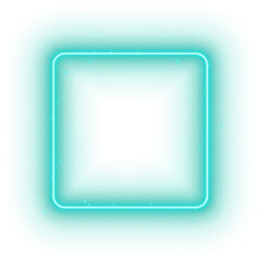 Neon Square Frame