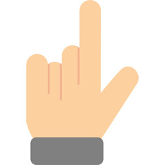 Obraz premium Pointing Hand Icon