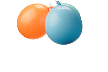 A Ballon isolated on a white background. Copy space.