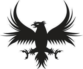 eagle with wings