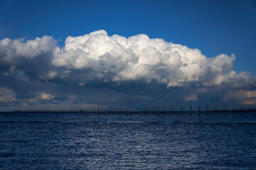 Obraz premium 瀬戸内海の美しい海の風景