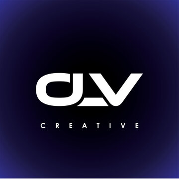 OLV Letter Initial Logo Design Template Vector Illustration