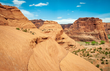 The Beautiful Cliffs at Canyon de Chelly National Monument