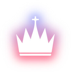 Collection of crown neon
