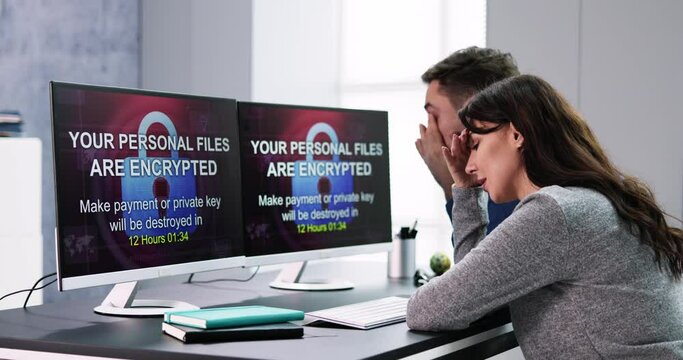 Ransomware Malware Attack And Breach