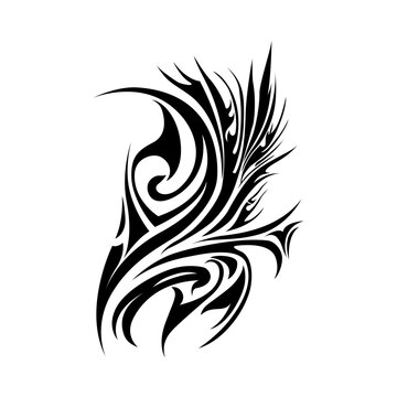 Tribal Tattoo Element