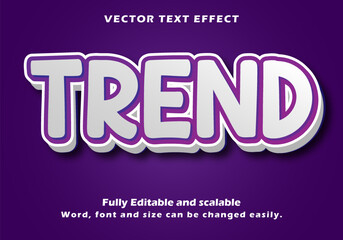 Vector editable 3d text effect. vector illustration template.