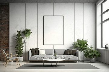 decoração minimalista interior de casa elegante 