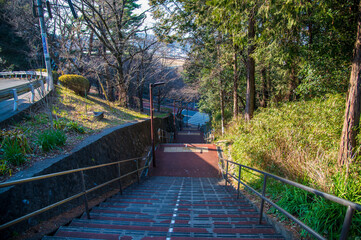 聖蹟桜ヶ丘の階段