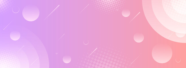 banner background. colorful.abstract pastel pink and purple. geometric . eps 10