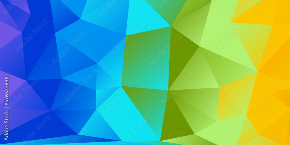 Poster vector abstract polygonal background of effect geometric triangles