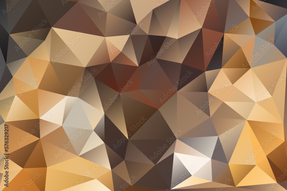 Poster vector abstract polygonal background of effect geometric triangles