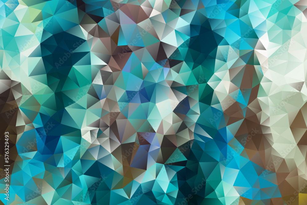 Poster vector abstract polygonal background of effect geometric triangles