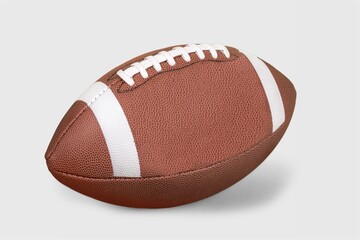 Classic leather american Football ball