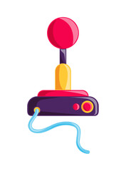 game joystick retro icon © Stockgiu