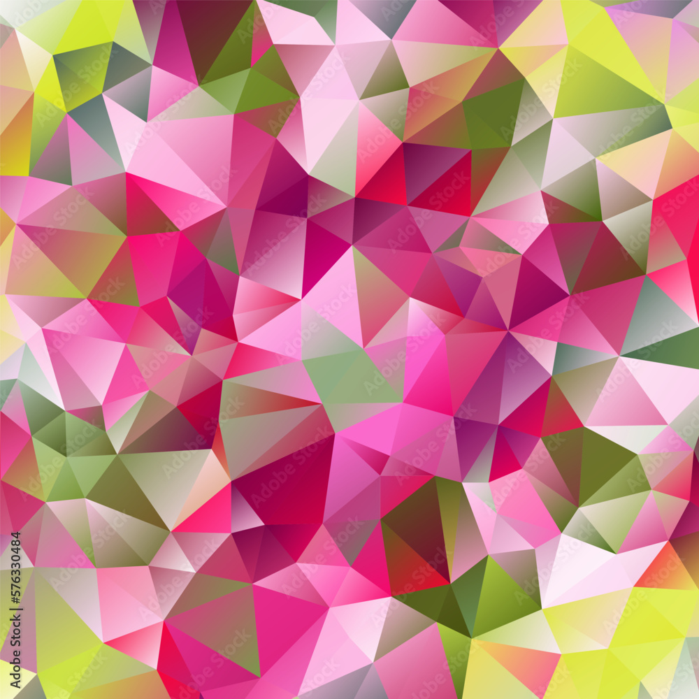 Poster vector abstract polygonal background of effect geometric triangles