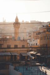 Golden Hour In As-Salt City View, Jordan