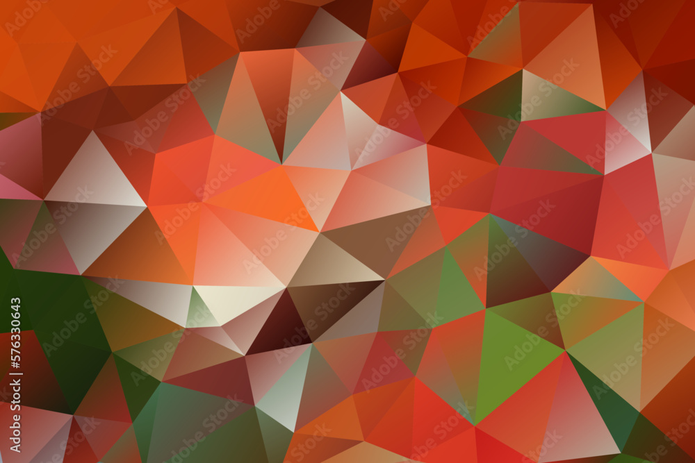Poster vector abstract polygonal background of effect geometric triangles