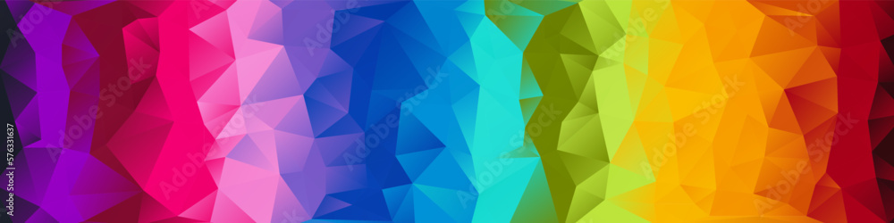 Poster vector abstract polygonal background of effect geometric triangles