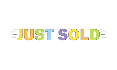 Just sold new solourfull lettering