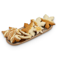 Lots of gingerbread cookies