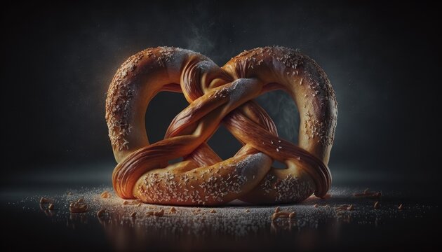 Epic Pretzl Fast Food Product Shot | Generative AI