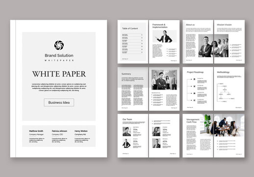 White Paper layout