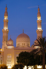 Mosque in Dubai, United Arab Emirates, UAE.