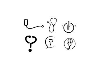Logo for health care phonendoscope