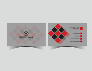 modern corporate business card template. business card design.