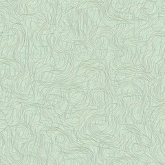 Fototapeta premium Abstract seamless patterns with organic lines as a background shape texture and a palette of pale colors, generative ai