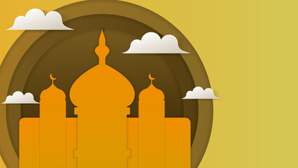 Floral Ramadan Ornamental Vector Background for Islamic Holiday