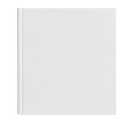 Blank hard cover square book cut out