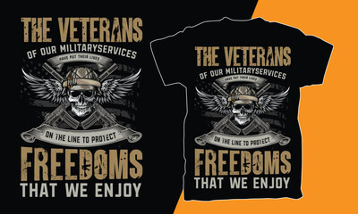 Army veteran  free t-shirt design 
