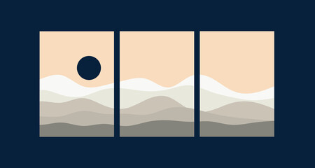 abstract color paper art illustration set. Contrast colors. Vector design layout for banners presentations, flyers, posters and invitations. Eps10.