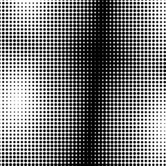 Black and white halftone background. Dot pattern design.